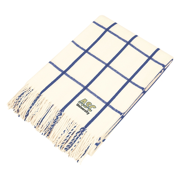 Charleston Fringed Throw Blanket - Charleston Fringed Throw Blanket - Image 7 of 12