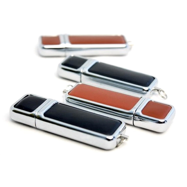 Leather USB Flash Drive - Leather USB Flash Drive - Image 2 of 8