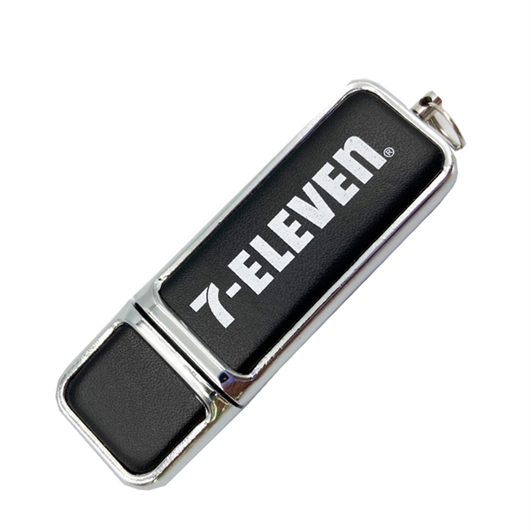 Leather USB Flash Drive - Leather USB Flash Drive - Image 4 of 8