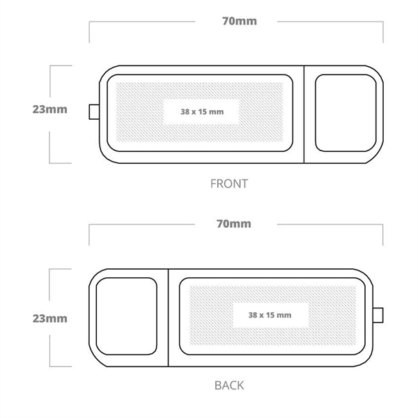 Leather USB Flash Drive - Leather USB Flash Drive - Image 6 of 8