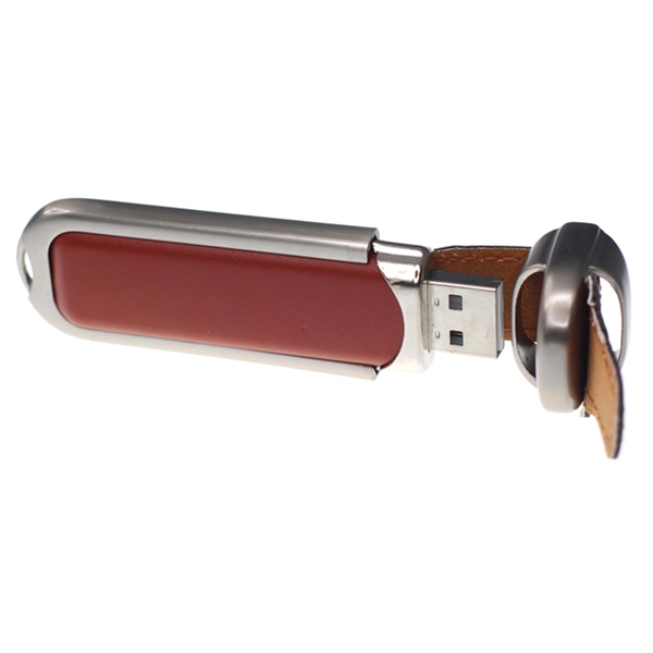 Leather Buckle USB Flash Drive - Leather Buckle USB Flash Drive - Image 2 of 6