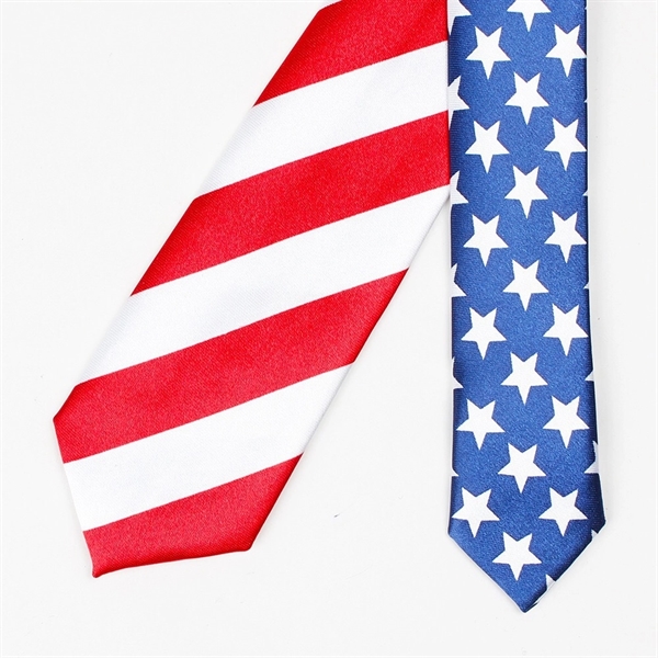 Veteran Patriotic Tie - Veteran Patriotic Tie - Image 1 of 5