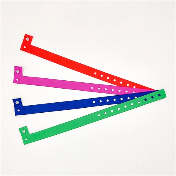 Adjustable PVC Wristbands - Adjustable PVC Wristbands - Image 2 of 3