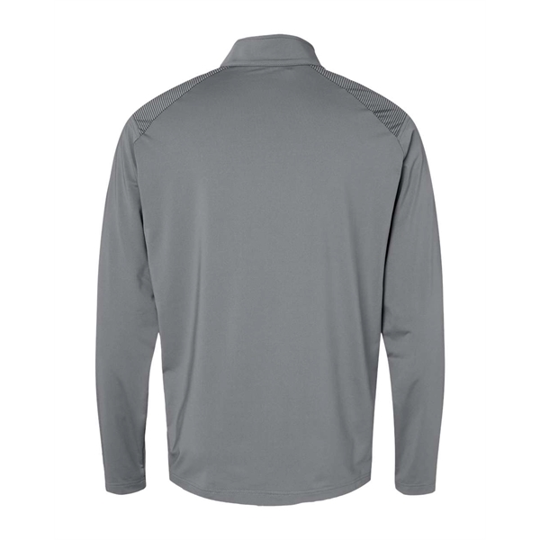 Adidas Shoulder Stripe Quarter-Zip Pullover - Adidas Shoulder Stripe Quarter-Zip Pullover - Image 6 of 10