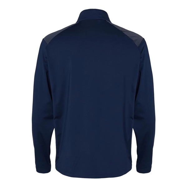 Adidas Shoulder Stripe Quarter-Zip Pullover - Adidas Shoulder Stripe Quarter-Zip Pullover - Image 8 of 10