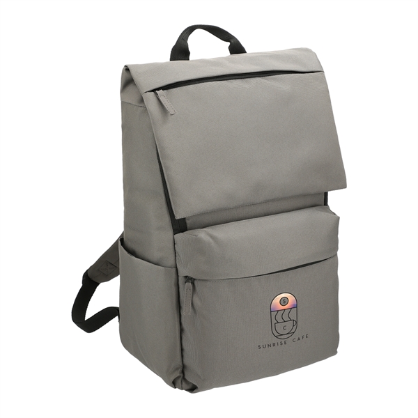 Merritt Recycled 15" Computer Backpack - Merritt Recycled 15" Computer Backpack - Image 7 of 12