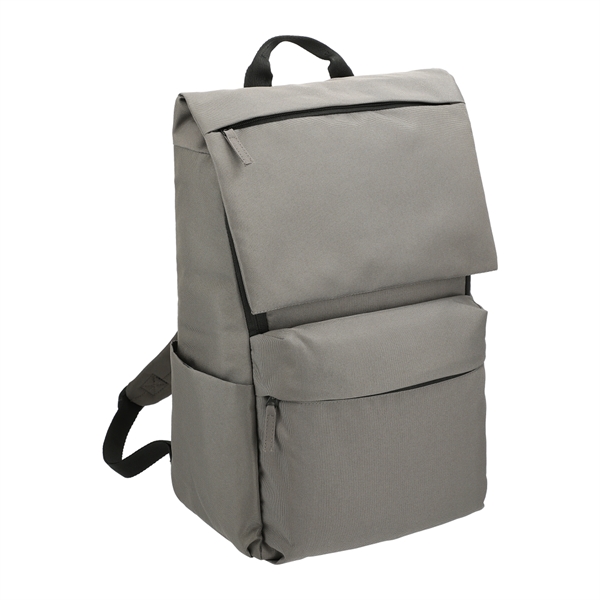 Merritt Recycled 15" Computer Backpack - Merritt Recycled 15" Computer Backpack - Image 8 of 12