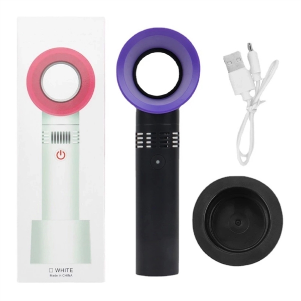 Handheld Mini Bladeless Fan - Handheld Mini Bladeless Fan - Image 1 of 2