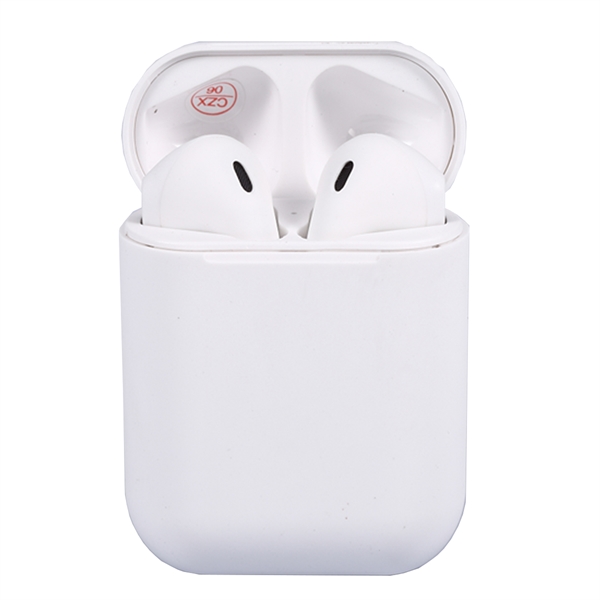 Wireless Earbuds w/ Custom Imprint & Charging Case Earphones - Wireless Earbuds w/ Custom Imprint & Charging Case Earphones - Image 2 of 2