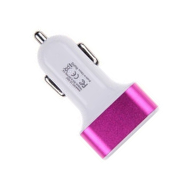 3-port USB car charger 2.1 Amp fast charging cable - 3-port USB car charger 2.1 Amp fast charging cable - Image 6 of 9