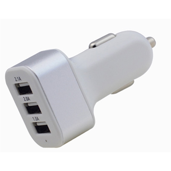 3-port USB car charger 2.1 Amp fast charging cable - 3-port USB car charger 2.1 Amp fast charging cable - Image 9 of 9