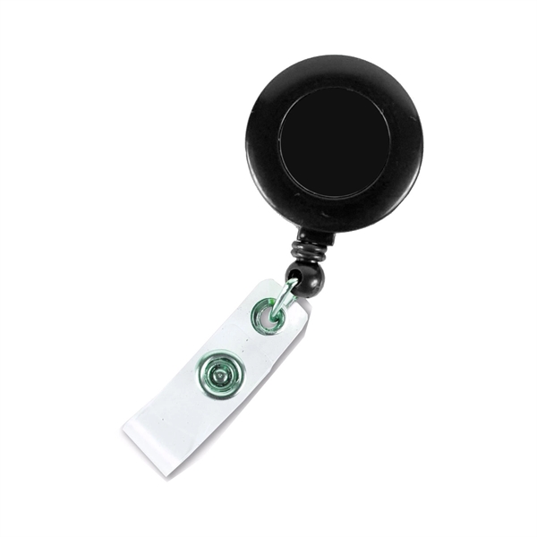 Quick Ship Full Color Round Badge Reel with Belt Clip - Quick Ship Full Color Round Badge Reel with Belt Clip - Image 3 of 4