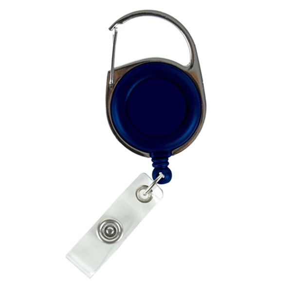 Quick Ship Full Color Carabiner Badge Reel with Belt Clip - Quick Ship Full Color Carabiner Badge Reel with Belt Clip - Image 2 of 7