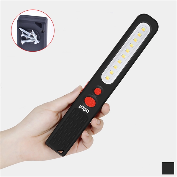 Rechargeable COB Flashlight w/ Magnet