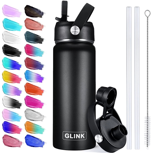 Wide Mouth Double Wall Vacuum Insulated Water 12-64Oz - Wide Mouth Double Wall Vacuum Insulated Water 12-64Oz - Image 1 of 2