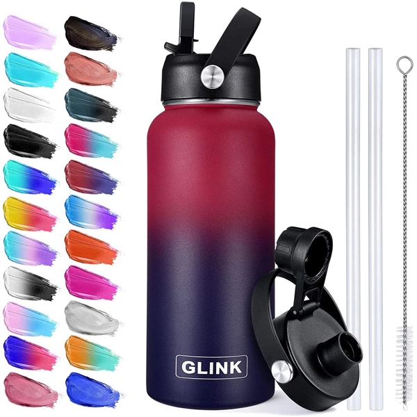 Wide Mouth Double Wall Vacuum Insulated Water 12-64Oz - Wide Mouth Double Wall Vacuum Insulated Water 12-64Oz - Image 2 of 2