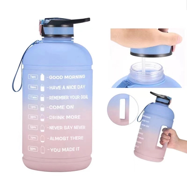 Gallon Water Bottle With Time Marker - Gallon Water Bottle With Time Marker - Image 3 of 4