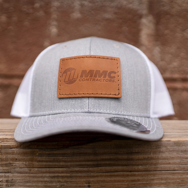 Leather Patch Hats - Trucker Snapback - Leather Patch Hats - Trucker Snapback - Image 11 of 13
