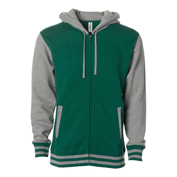 Independent Trading Co. Heavyweight Varsity Full-Zip Hood... - Independent Trading Co. Heavyweight Varsity Full-Zip Hood... - Image 17 of 19