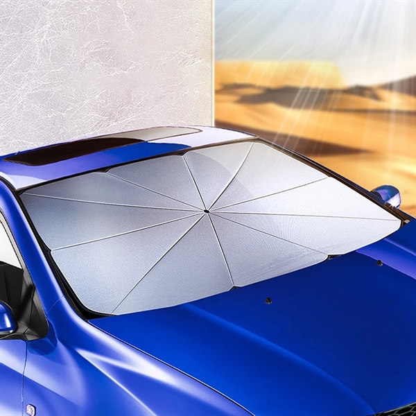 Foldable Car Windshield Sun Shade - Foldable Car Windshield Sun Shade - Image 1 of 4