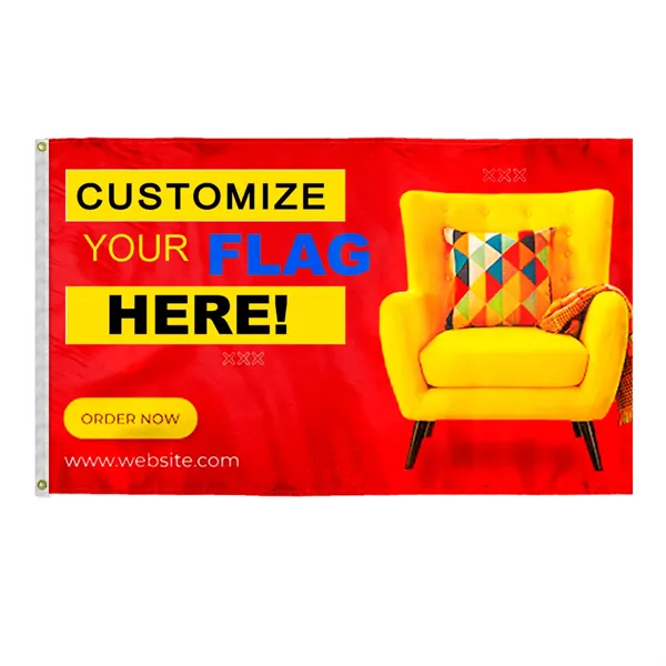 Custom Digital Print Flag 3' x 5' E-Poly - Custom Digital Print Flag 3' x 5' E-Poly - Image 0 of 0