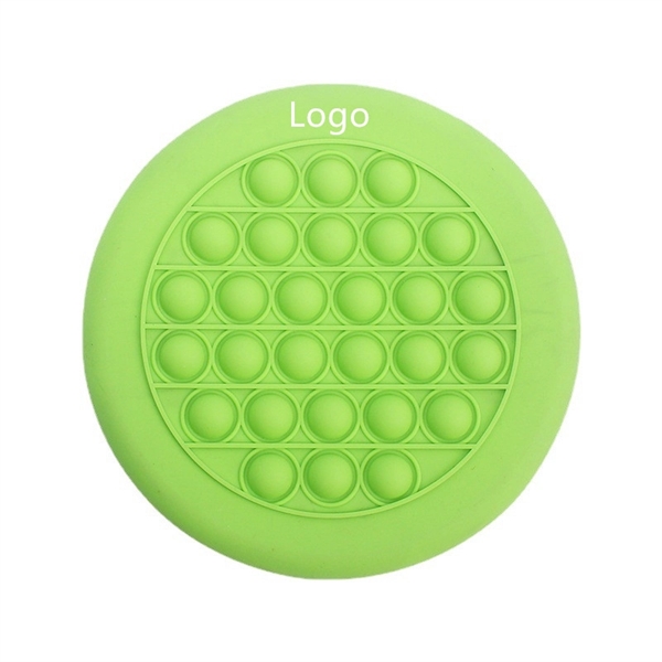 Silicone Pop-It Custom Push Pop Flyer Pet Training Frisbee - Silicone Pop-It Custom Push Pop Flyer Pet Training Frisbee - Image 3 of 3