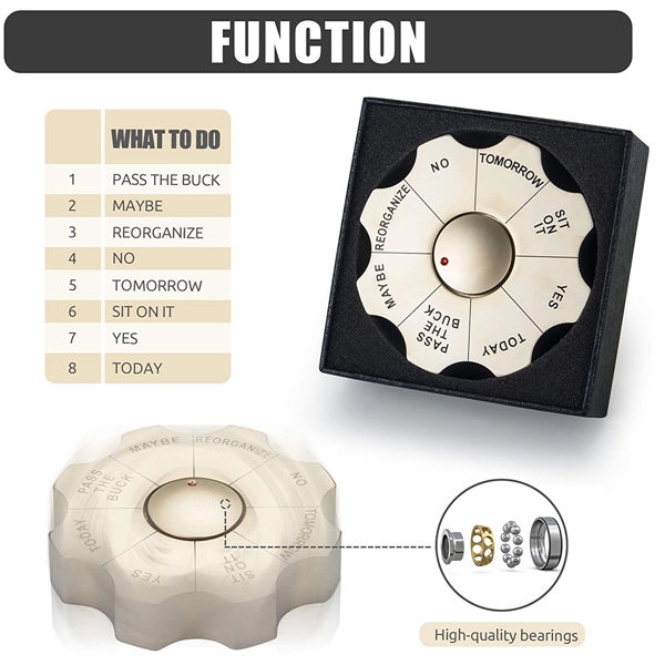 Decision Maker and Paper Weight - Decision Maker and Paper Weight - Image 1 of 4