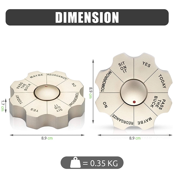 Decision Maker and Paper Weight - Decision Maker and Paper Weight - Image 2 of 4