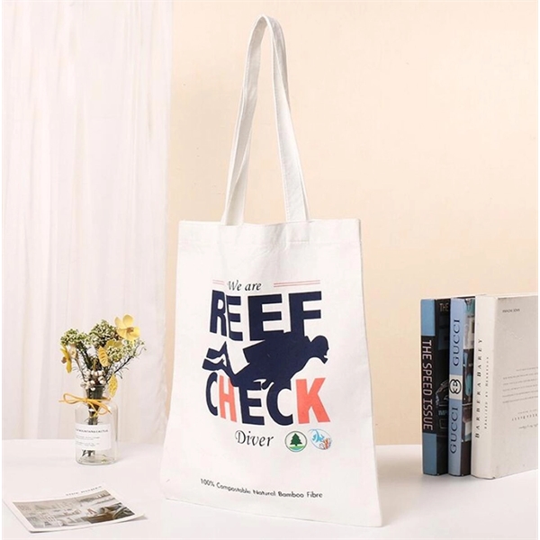 Biodegradable Organic Bamboo Grocery Bags - Biodegradable Organic Bamboo Grocery Bags - Image 1 of 2