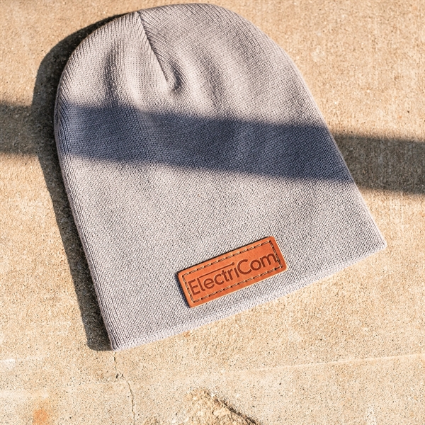 Genuine Leather Patch Beanie - Richardson R15 or R18 - Genuine Leather Patch Beanie - Richardson R15 or R18 - Image 16 of 21