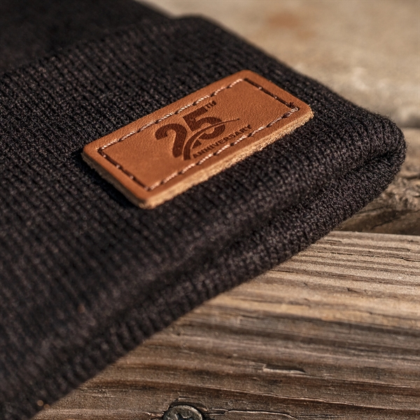 Genuine Leather Patch Beanie - Richardson R15 or R18 - Genuine Leather Patch Beanie - Richardson R15 or R18 - Image 20 of 21