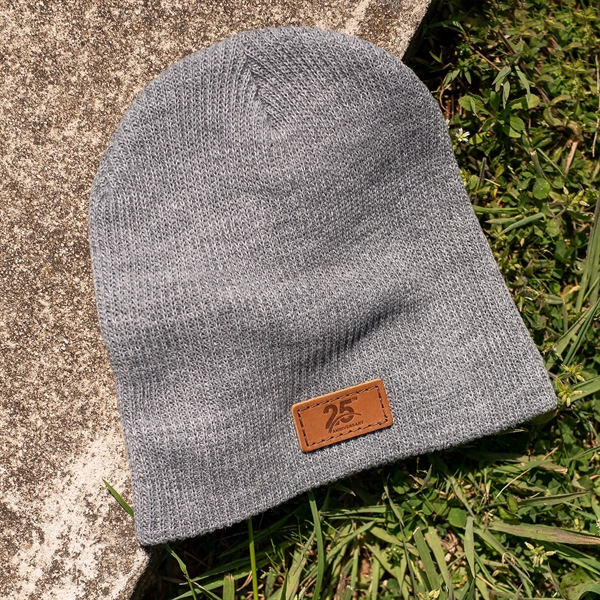 Genuine Leather Patch Beanie - Richardson - Genuine Leather Patch Beanie - Richardson - Image 18 of 19