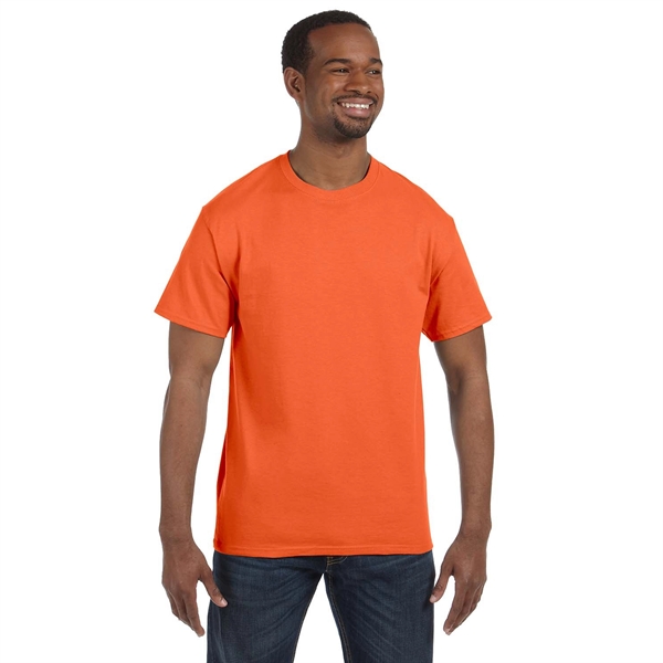 Hanes Men's 6.1 oz Tagless T-Shirt - Hanes Men's 6.1 oz Tagless T-Shirt - Image 3 of 56