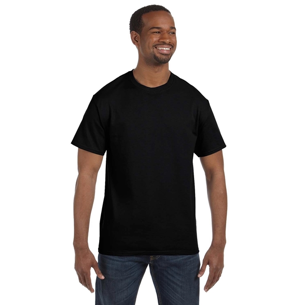 Hanes Men's 6.1 oz Tagless T-Shirt - Hanes Men's 6.1 oz Tagless T-Shirt - Image 4 of 56