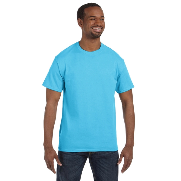 Hanes Men's 6.1 oz Tagless T-Shirt - Hanes Men's 6.1 oz Tagless T-Shirt - Image 5 of 56