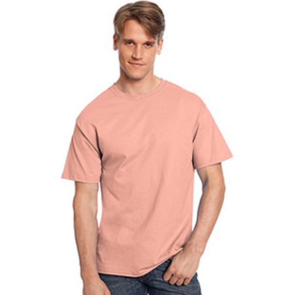 Hanes Men's 6.1 oz Tagless T-Shirt - Hanes Men's 6.1 oz Tagless T-Shirt - Image 6 of 56