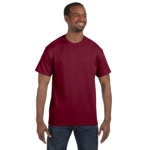 Hanes Men's 6.1 oz Tagless T-Shirt - Hanes Men's 6.1 oz Tagless T-Shirt - Image 7 of 56