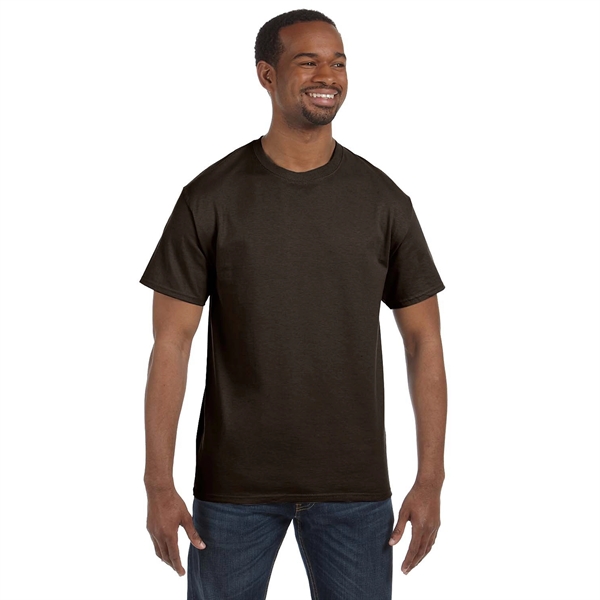 Hanes Men's 6.1 oz Tagless T-Shirt - Hanes Men's 6.1 oz Tagless T-Shirt - Image 13 of 56