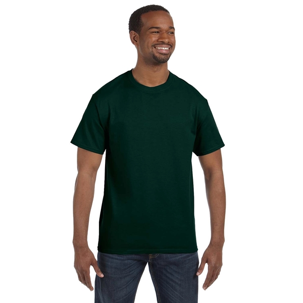 Hanes Men's 6.1 oz Tagless T-Shirt - Hanes Men's 6.1 oz Tagless T-Shirt - Image 14 of 56