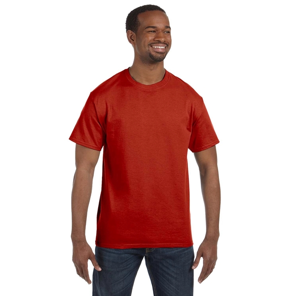 Hanes Men's 6.1 oz Tagless T-Shirt - Hanes Men's 6.1 oz Tagless T-Shirt - Image 15 of 56