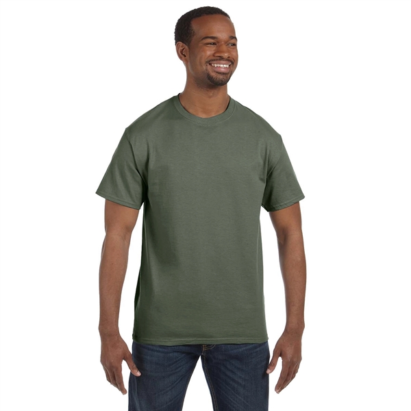 Hanes Men's 6.1 oz Tagless T-Shirt - Hanes Men's 6.1 oz Tagless T-Shirt - Image 18 of 56