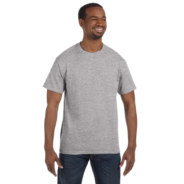 Hanes Men's 6.1 oz Tagless T-Shirt - Hanes Men's 6.1 oz Tagless T-Shirt - Image 24 of 56