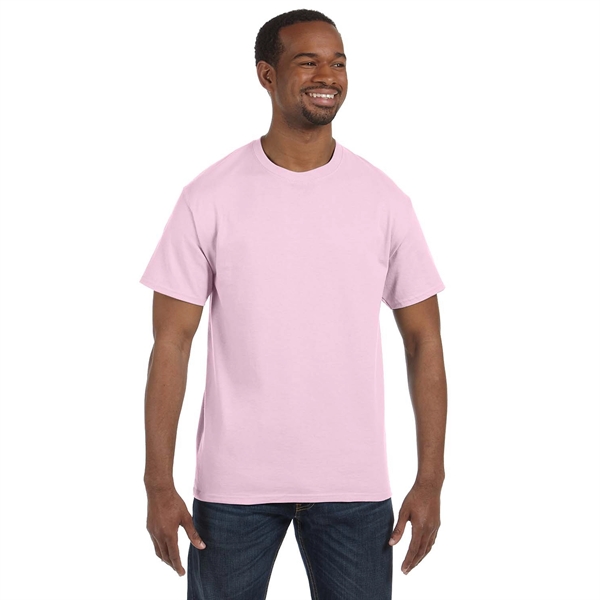 Hanes Men's 6.1 oz Tagless T-Shirt - Hanes Men's 6.1 oz Tagless T-Shirt - Image 30 of 56