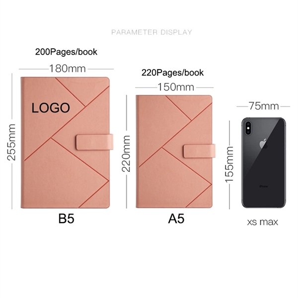 A5 B5 Office Business Notebook - A5 B5 Office Business Notebook - Image 3 of 3