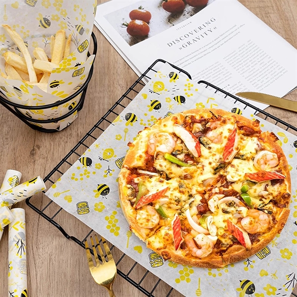 Two Colors Printed Oil-proof Picnic Basket Liners - Two Colors Printed Oil-proof Picnic Basket Liners - Image 1 of 2