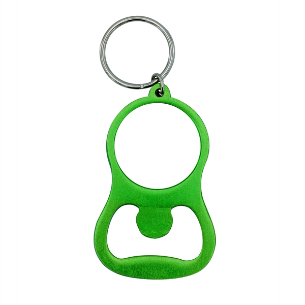 Colorful Aluminum Bottle Opener w/ Key Ring - Colorful Aluminum Bottle Opener w/ Key Ring - Image 9 of 9