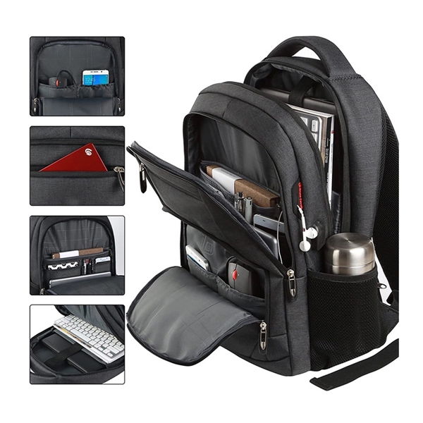 Reagan Heathered Backpack - Reagan Heathered Backpack - Image 1 of 2