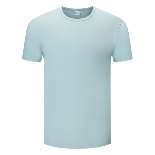 3.7 OZ. 65/ 35 Polyester/ Cotton Men's T-Shirt - 3.7 OZ. 65/ 35 Polyester/ Cotton Men's T-Shirt - Image 1 of 5