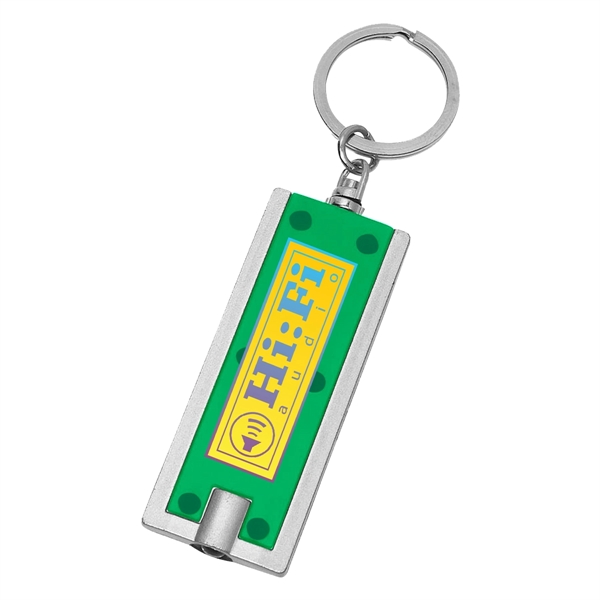 Rectangular LED Key Chain - Rectangular LED Key Chain - Image 7 of 19