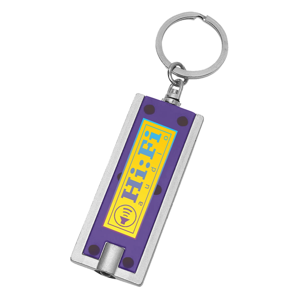 Rectangular LED Key Chain - Rectangular LED Key Chain - Image 13 of 19